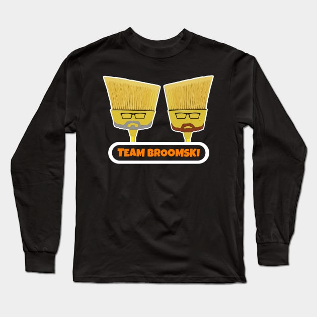 Team Broomski - 2017 Logo Long Sleeve T-Shirt by SaintEuphoria